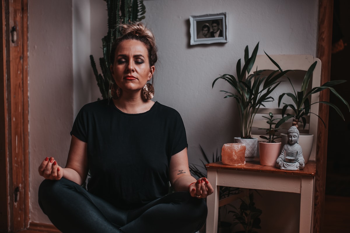 Morning yoga practice for mental clarity